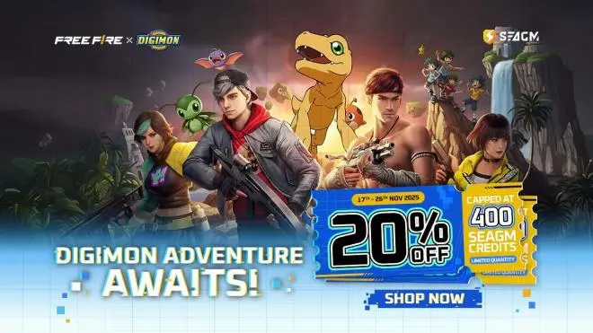 Free Fire x Digimon Collab – Adventure Awaits!